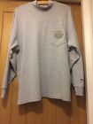 Reebok Mens Long Sleeve Grey Sweat Shirt Size S 46 Chest