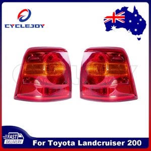 Pair 2012-2015 LH+RH Tail Light Lamp For Toyota Landcruiser 200 Series - Picture 1 of 6