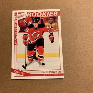 B99 2013/14 O Pee Chee Marquee Rookie #587 Harri Pesonen New Jersey Devils￼