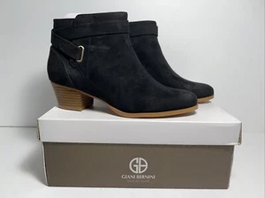 Giani Bernini Oleesia 2 Women's Black Boots 7 M MEMORY FOAM BLACK With Box - Picture 1 of 9