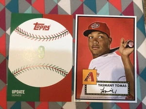 Yasmany TOMAS #9 DiamondBacks 06/99 hergestellt 2015 Topps 5x7 1952 Tribute Update - Bild 1 von 1