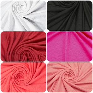 Tejido Fukuro Spandex Poliéster Peso Medio Diseño Textura Floral - Imagen 1 de 13