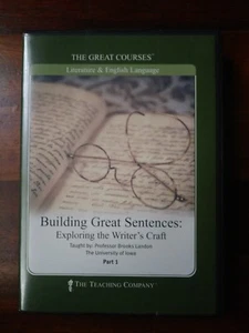 Building Great Sentences : Exploring the Writer's Craft 2008 DVD FACTORY SEALED - Picture 1 of 3