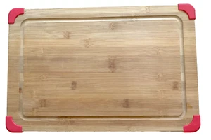 Tabla de Pan, 18" x 12" con Ranura y Esquinas de Goma - Imagen 1 de 2