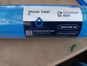 Glacier Fresh Pool Filter RV Inline Ice & Water Filter NIP Free Shipping B16 - Bild 1 von 1