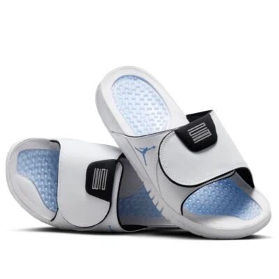 Sandalias Nike Air Jordan Hydro XI 11 blancas Legend azules FN2452-104 para hombre Foto 1 de 4