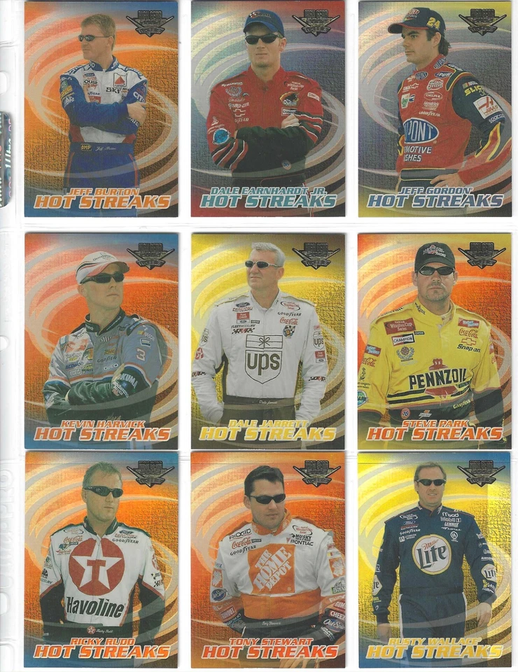 2002 High Gear HOT STREAKS--#HS3 Jeff Gordon--ONE CARD ONLY! - Изображение 1 из 1