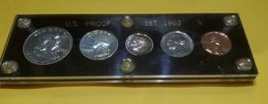 Juego de prueba de plata como nuevo 1963 - Imagen 1 de 6