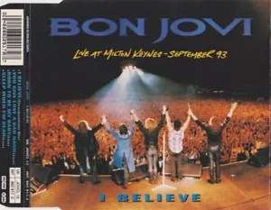 BON JOVI - I Believe - NM 1993 Mercury UK 4 Track Rock CD - Picture 1 of 3