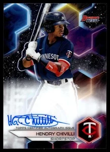 2023 Bowman's Best HENDRY CHIVILLI BEST OF 2023 AUTO TWINS B23-HC - Picture 1 of 2