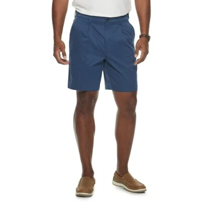 Men's Croft & Barrow Regular-Fit Quick Dry Pleated Front SIZES! NWT COLORS - Image 1 of 2