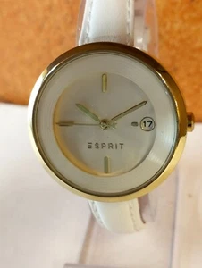 ESPRIT QUARTZ WHITE DIAL 805 WOMEN'S FULL WORKING MINT CONDITION VINTAGE WATCH - Picture 1 of 19