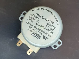 GM-20-12FW2 Drehteller Nakagawa Motor für KitchenAid KHMS20550SSS-0 Mikrowelle - Bild 1 von 4