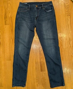 Pantalones de mezclilla Mugsy para hombre 34x32 (se adapta a 32x31) azules ajustados elásticos - Imagen 1 de 15