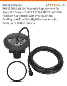 Conjunto de celda de sal de repuesto R0693900 para Jandy Pro Series TruClear11K  - Imagen 1 de 6