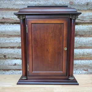 Bombay Company Vintage Wooden Necklace/Jewelry/Key Holder Box Chest Cabinet - Picture 1 of 18