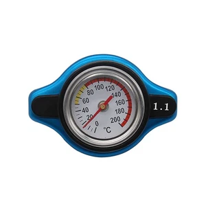 Hot Thermo Thermostatic Radiator Cap Cover With Water Temperature Gauge - Picture 1 of 6