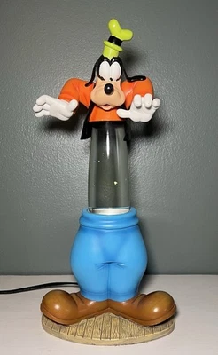 RARA Lámpara de Lava Goofy Vintage Disney Luz de Noche 19” Coleccionable FUNCIONA Foto 1 de 4