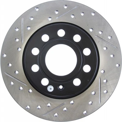 StopTech For Volkswagen GTI 2011 12 2020 Sport Brake Rotor Slotted & Drilled - Image 1 of 4