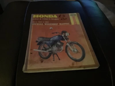 Honda H100 & H100 S Singles  1980 - Feb 1986 Haynes Manual - Image 1 of 4