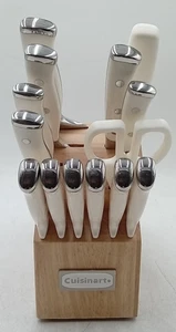 Cuisinart 15-teiliges Messerset aus High Carbon Stahl mit Block - Bild 1 von 24