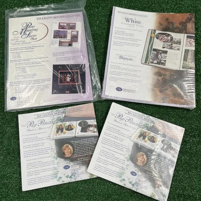 Creative Memories Page Protector Lot 7x7 8.5x11& Various Sizes Most New Sealed - Image 1 of 4