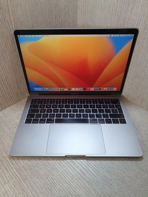 A1708 2017 Apple MacBook Pro 13" i5 8GB 128GB Grey Ventura Grade C EJ0210 - Image 1 of 4