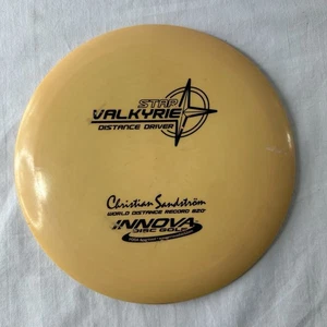 Innova Star Valkyrie Christian Sandstrom Distance Driver gelb Disc Golf 820’ - Bild 1 von 7