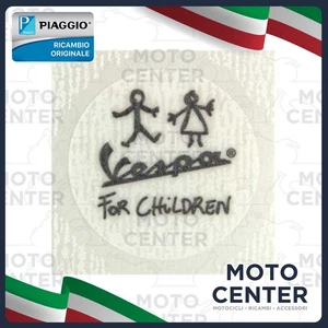 TARGHETTA ADESIVA "VESPA FOR CHILDREN" PIAGGIO  VESPA GTS 125 300 - VESPA PRIMAV - Picture 1 of 1