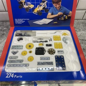 Meccano Erector Metal Construction Set #2 27 Illustrated Models 274 Parts - Picture 1 of 8