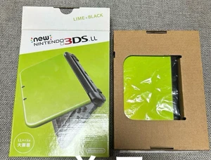New Nintendo 3DS LL Lime x Black Tested W/Touch Pen, Box - Picture 1 of 10