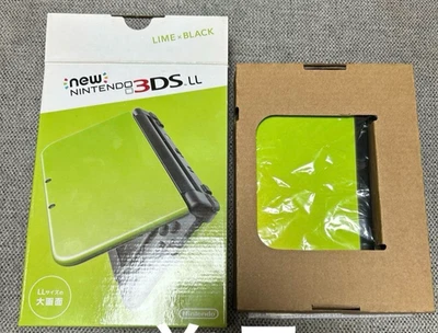 New Nintendo 3DS LL Lime x Black Tested W/Touch Pen, Box - Image 1 of 4