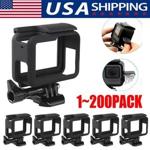 Telaio per GoPro HERO 5/6/7Black Mount Alloggiamento Bordo Custodia Protettiva - Foto 1 di 12