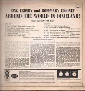 Bing Crosby and Rosemary Clooney Around the World In Dixieland LP vinyl UK - Picture 1 of 3