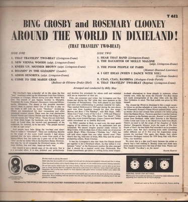 Bing Crosby and Rosemary Clooney Around the World In Dixieland LP vinyl UK - Image 1 of 3