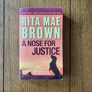 Rita Mae Brown A Nose For Justice Paperback - Imagen 1 de 2