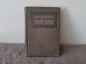 1913 Plane Geometry by George Wentworth Antique Book - Bild 1 von 3