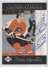 2004 Upper Deck Legends Classics Classic Signatures Bill Barber #CS45 Auto HOF