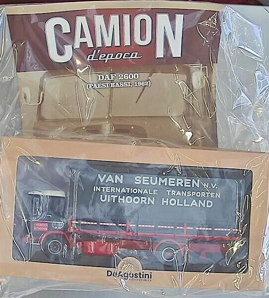 DAF 2600 PAESI BASSI 1962 CAMION DEAGOSTINI  VINTAGE N.31 - Immagine 1 di 1