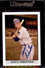 Daryl Robertson 1961 Chicago Cubs Fritsch Oyw Autographed Baseball Card Deceased