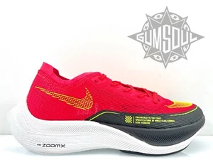 NIKE ZOOMX VAPORFLY NEXT% 2 SIREN RED VOLT DK SMOKE GREY CU4111 600 sz 15 - Picture 1 of 12