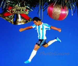 Decoración Adorno Decoración Navidad Selección Argentina Fútbol *N110 - Imagen 1 de 2