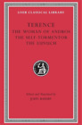 Terence The Woman of Andros. The Self-Tormentor. The Eunu (Hardback) (UK IMPORT)