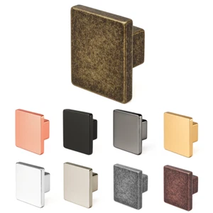 Square Cabinet Knobs Pull Handles For Kitchen Cupboard Drawer by Decoranddecor - Picture 1 of 22