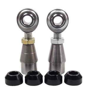 Economy 7/16 x 7/16-20 Panhard Bar Kit 7/16 Aluminum Cone Spacers .065 Bungs - Picture 1 of 8