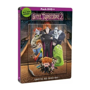 Hotel Transylvania 2 Pack DVD + Blu-ray Steelbook New - Picture 1 of 1