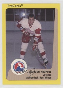 1989-90 Procards AHL Gord Kruppke Gordon Kruppke #312