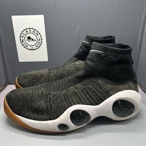 Nike Flight Bonafide Cargo Khaki Sneakers Flyknit 917742-300 Men Sz 11 Preowned - Picture 1 of 13