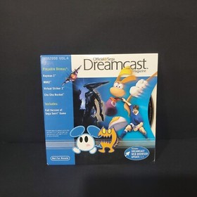 Official Sega Dreamcast Magazine Mar March 2000 Demo Disc CIB With Sleeve
