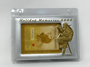 Marco de fotos vintage Kodak Norman Rockwell Holiday Memories 2000 Navidad - Imagen 1 de 5